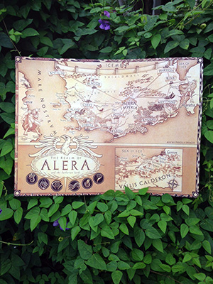 Alera Map -- Artist Signed